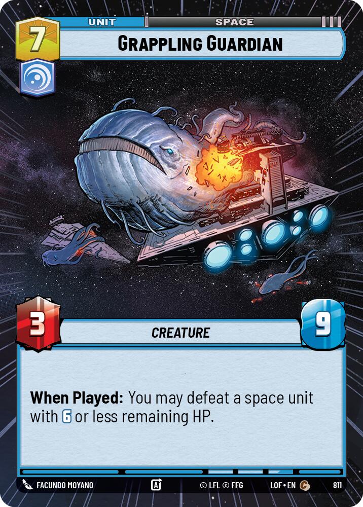 Grappling Guardian (811) (Hyperspace Foil) (811) [Legends of the Force] | Shuffle n Cut Hobbies & Games