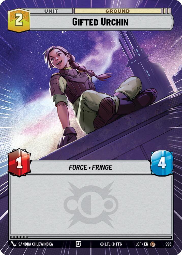 Gifted Urchin (996) (Hyperspace Foil) (996) [Legends of the Force] | Shuffle n Cut Hobbies & Games
