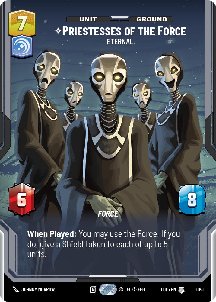 Priestesses of the Force - Eternal (1041) (Prestige) (1041) [Legends of the Force] | Shuffle n Cut Hobbies & Games