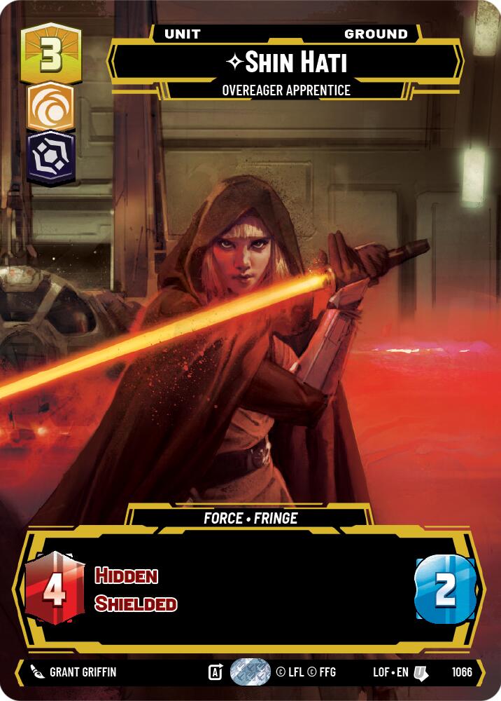 Shin Hati - Overeager Apprentice (1066) (Prestige) (1066) [Legends of the Force] | Shuffle n Cut Hobbies & Games