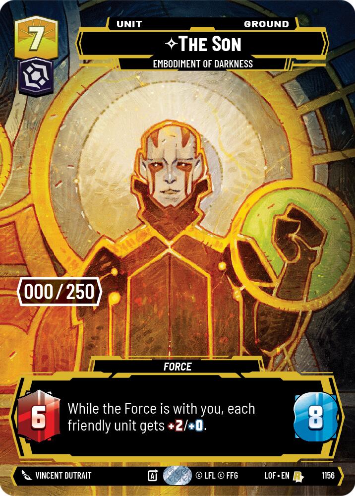 The Son - Embodiment of Darkness (1156) (Serialized) (1156) [Legends of the Force] | Shuffle n Cut Hobbies & Games
