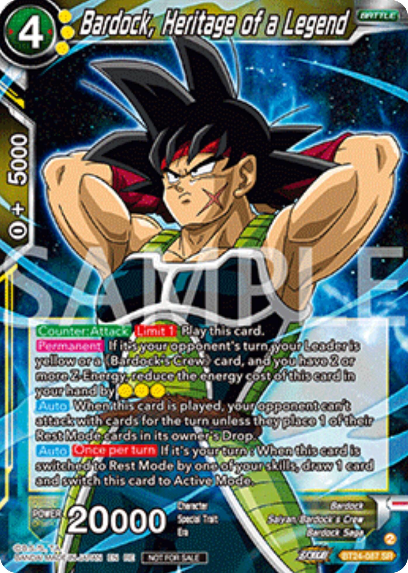 Bardock, Heritage of a Legend (Deluxe Pack 2025 Vol.2) (BT24-087) [Promotion Cards] | Shuffle n Cut Hobbies & Games