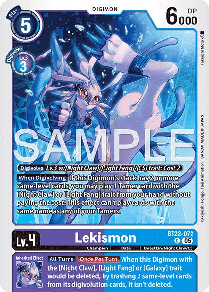 Lekismon [BT22-072] [Cyber Eden] | Shuffle n Cut Hobbies & Games
