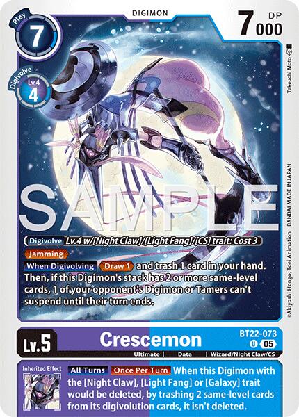 Crescemon [BT22-073] [Cyber Eden] | Shuffle n Cut Hobbies & Games