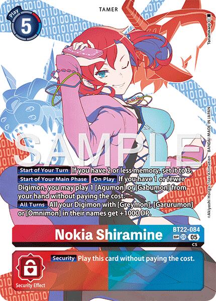Nokia Shiramine [BT22-084] (SP) [Cyber Eden] | Shuffle n Cut Hobbies & Games