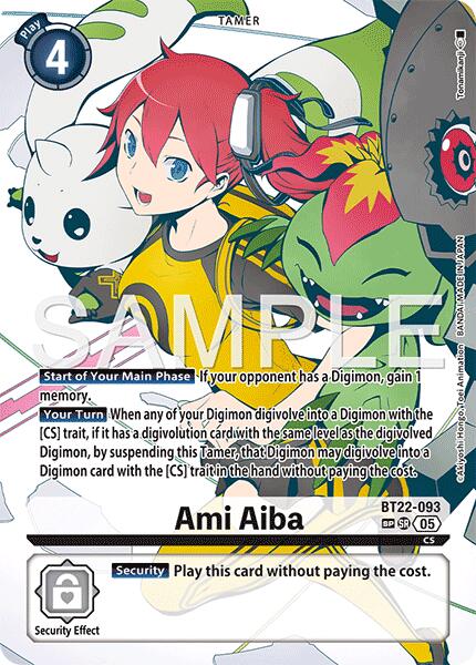Ami Aiba [BT22-093] (SP) [Cyber Eden] | Shuffle n Cut Hobbies & Games