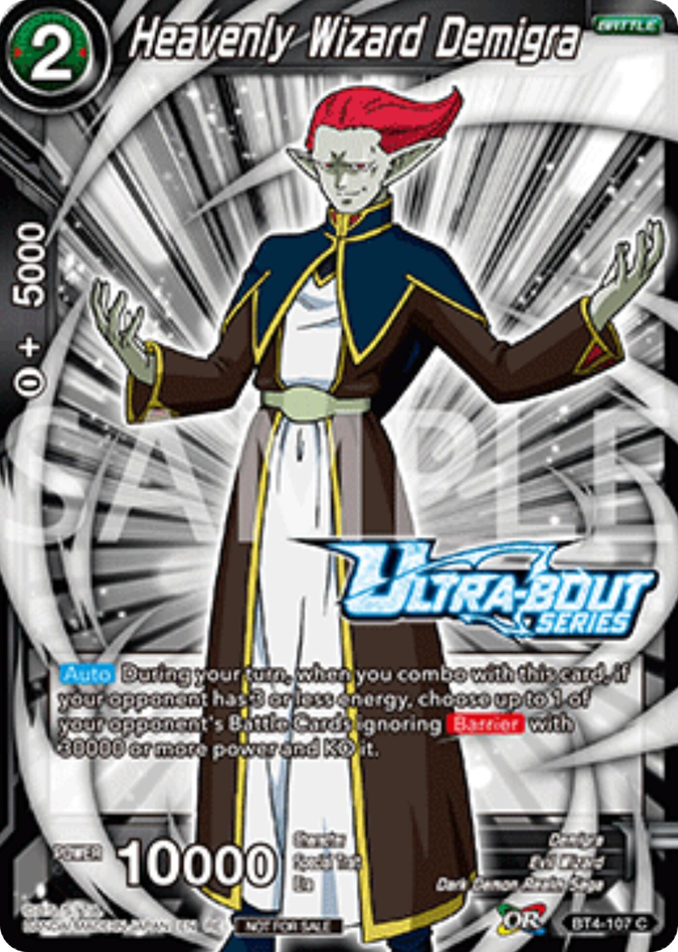 Heavenly Wizard Demigra (Event Pack 17) (BT4-107) [Promotion Cards] | Shuffle n Cut Hobbies & Games