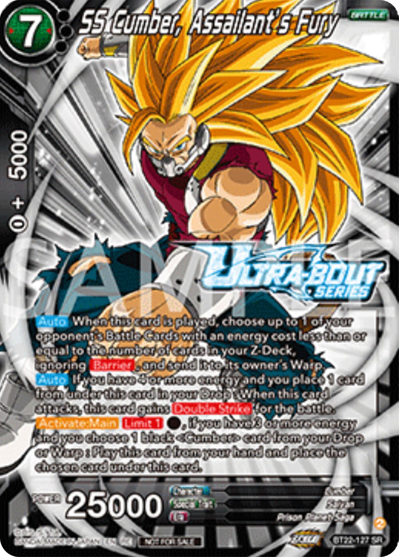 SS Cumber, Assailant's Fury (Event Pack 17) (BT22-127) [Promotion Cards] | Shuffle n Cut Hobbies & Games