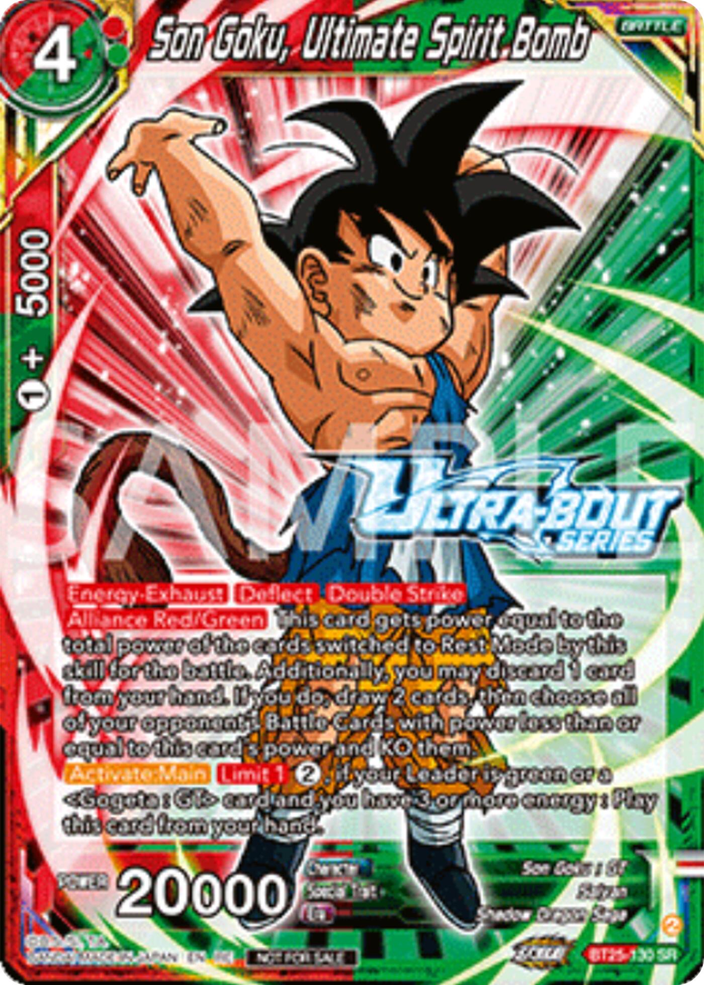 Son Goku, Ultimate Spirit Bomb (Event Pack 17) (BT25-130) [Promotion Cards] | Shuffle n Cut Hobbies & Games