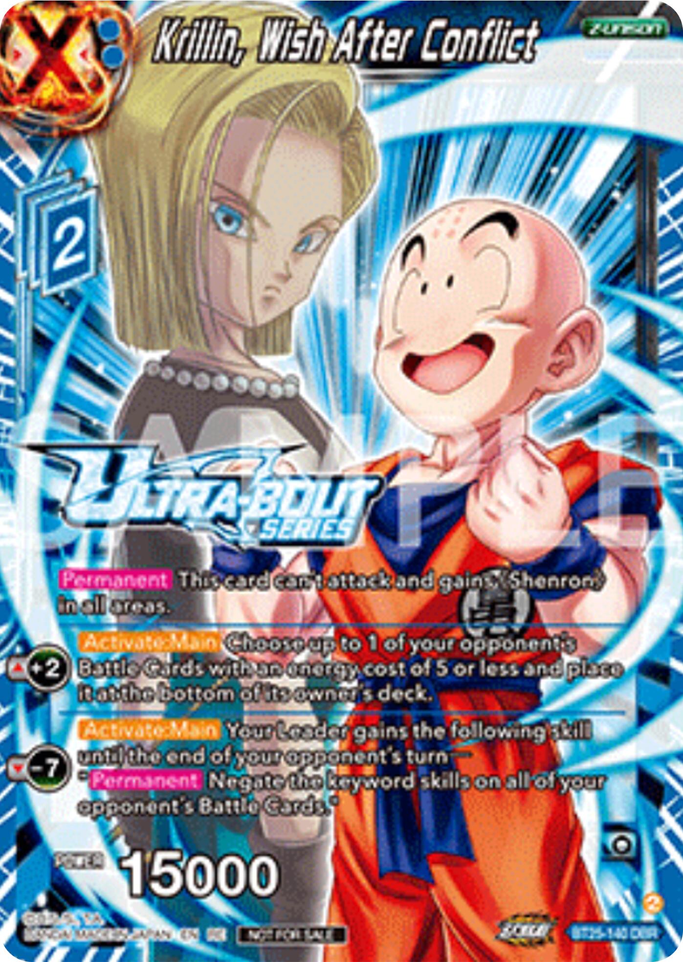 Krillin, Wish After Conflict (Event Pack 17) (BT25-140) [Promotion Cards] | Shuffle n Cut Hobbies & Games