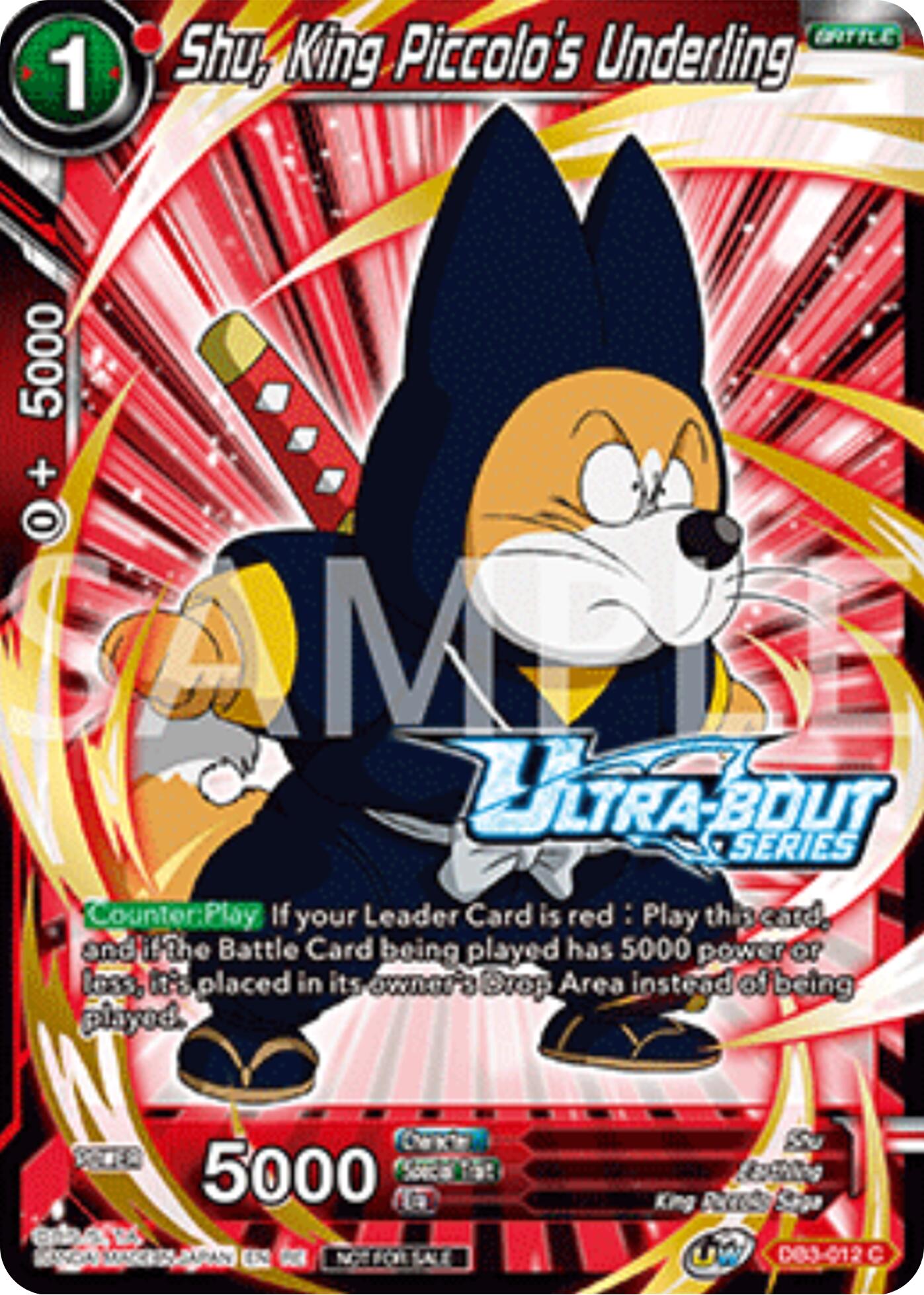 Shu, King Piccolo's Underling (Event Pack 17) (DB3-012) [Promotion Cards] | Shuffle n Cut Hobbies & Games