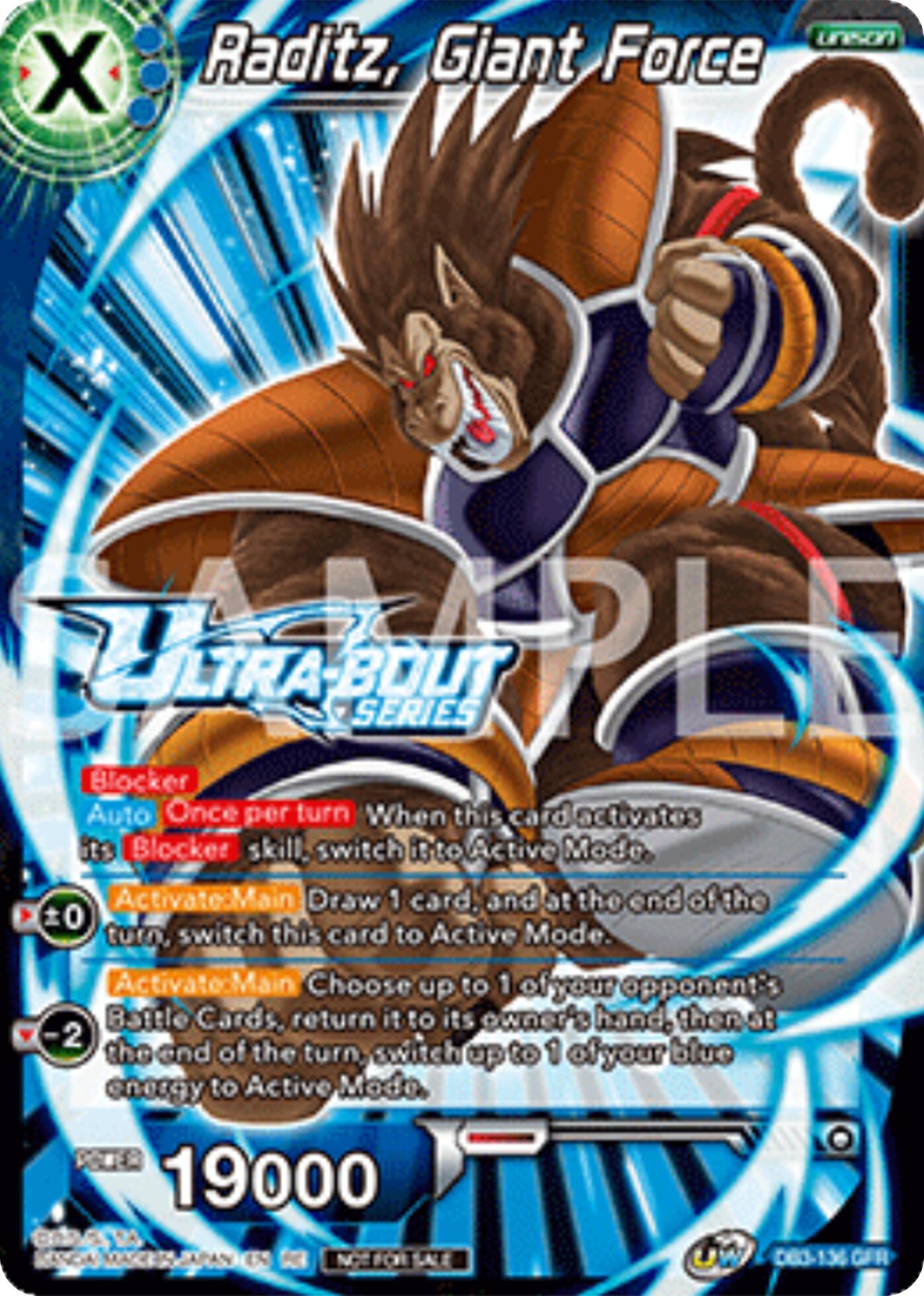 Raditz, Giant Force (Event Pack 17) (DB3-136) [Promotion Cards] | Shuffle n Cut Hobbies & Games