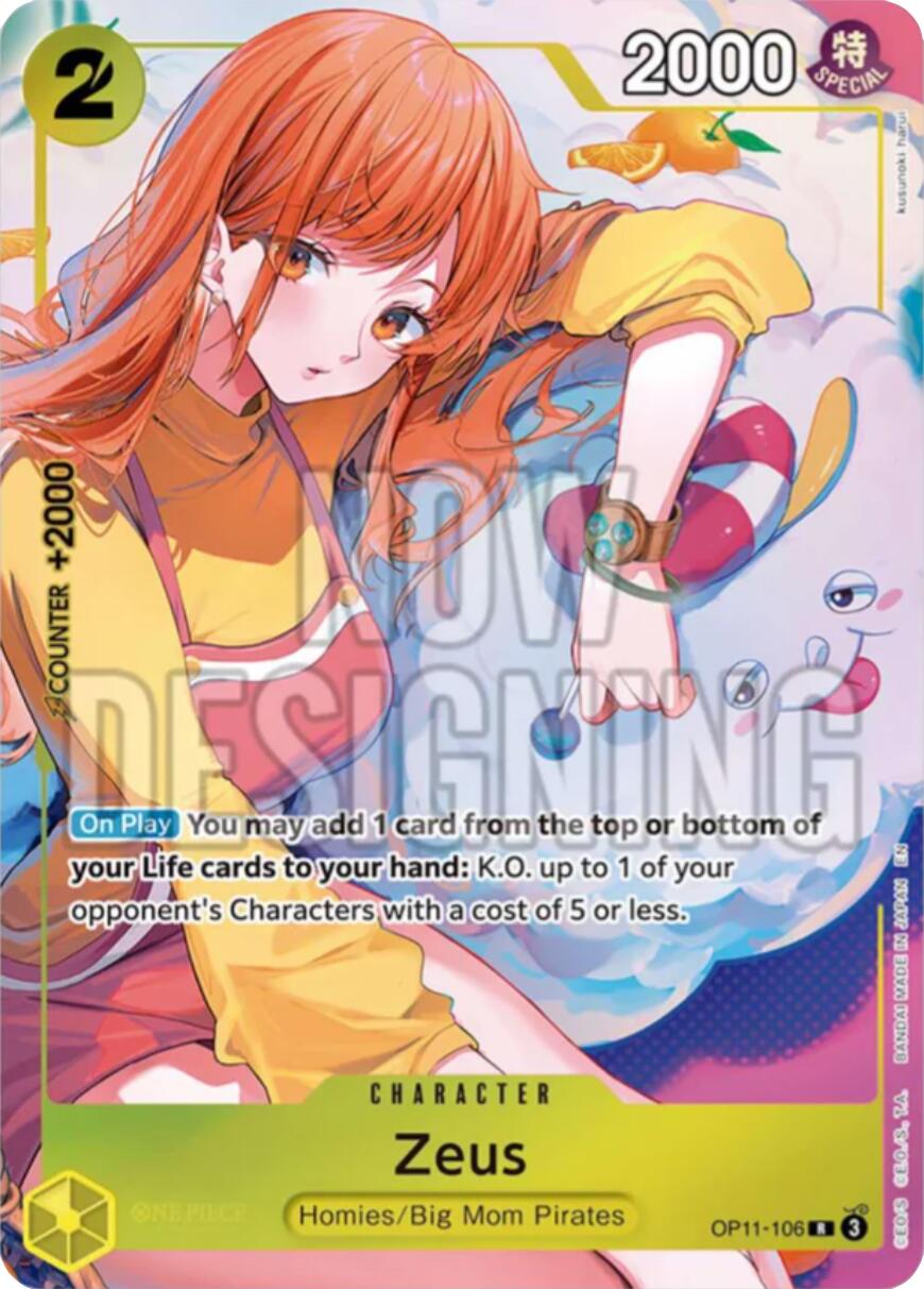 Zeus (Official Playmat - Bandai Card Games Fest 24-25 Edition) [One Piece Promotion Cards] | Shuffle n Cut Hobbies & Games