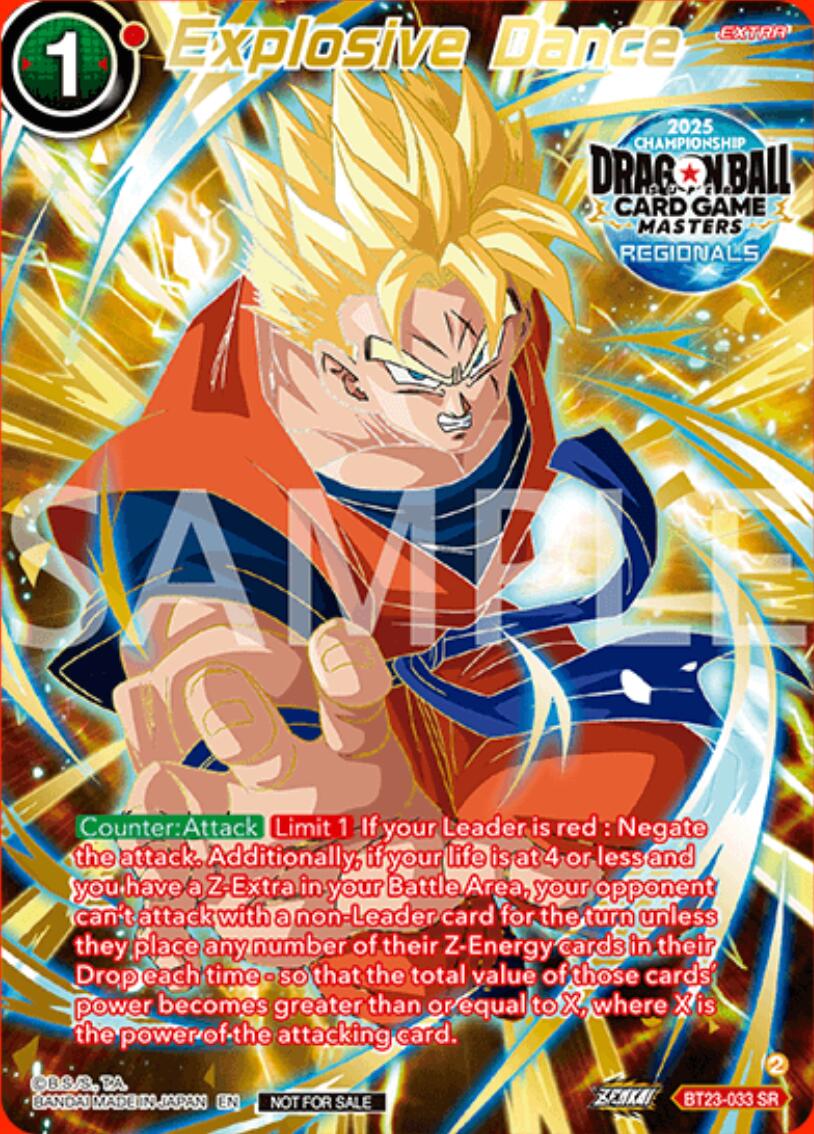 Explosive Dance (Alt-Art Card) (BT23-033) [Promotion Cards] | Shuffle n Cut Hobbies & Games