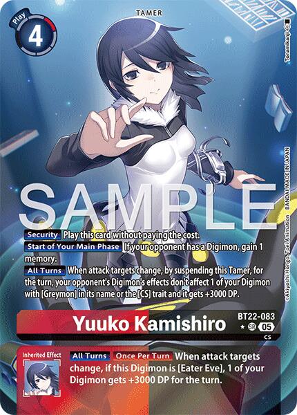 Yuuko Kamishiro [BT22-083] (Alternate Art) [Cyber Eden] | Shuffle n Cut Hobbies & Games