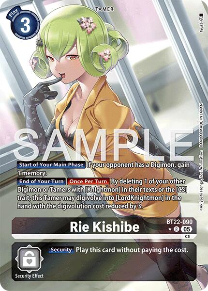 Rie Kishibe [BT22-090] (Alternate Art) [Cyber Eden] | Shuffle n Cut Hobbies & Games