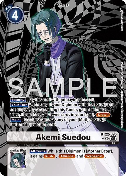 Akemi Suedou [BT22-095] (Alternate Art) [Cyber Eden] | Shuffle n Cut Hobbies & Games