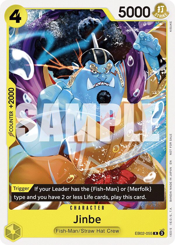 Jinbe (Tournament Pack 2025 Vol. 3) [One Piece Promotion Cards] | Shuffle n Cut Hobbies & Games
