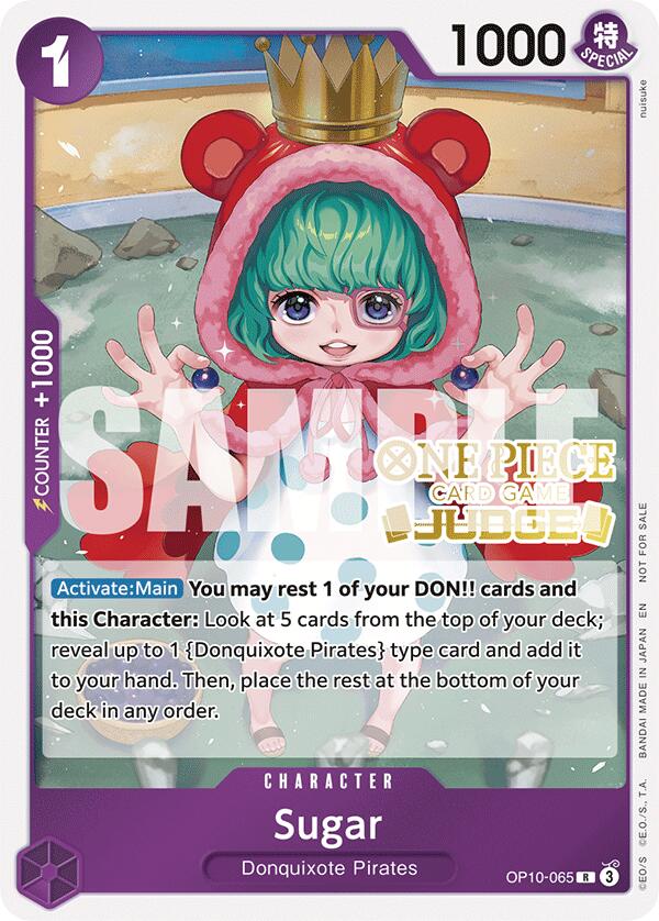 Sugar (Judge Pack Vol. 6) [One Piece Promotion Cards] | Shuffle n Cut Hobbies & Games