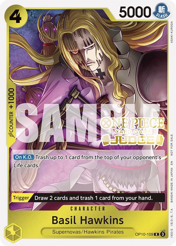 Basil Hawkins (Judge Pack Vol. 6) [One Piece Promotion Cards] | Shuffle n Cut Hobbies & Games