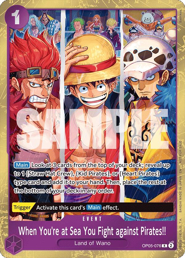 When You're at Sea You Fight against Pirates!! (2025 Pirates League Store Qualifier) [Winner] [One Piece Promotion Cards] | Shuffle n Cut Hobbies & Games