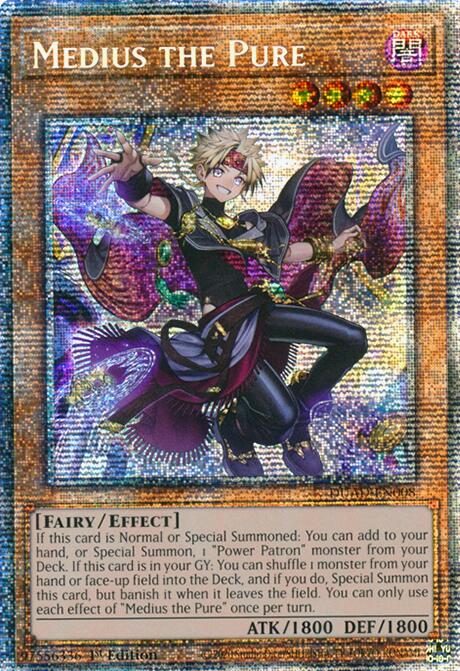 Medius the Pure (Starlight Rare) [DUAD-EN008] Starlight Rare | Shuffle n Cut Hobbies & Games