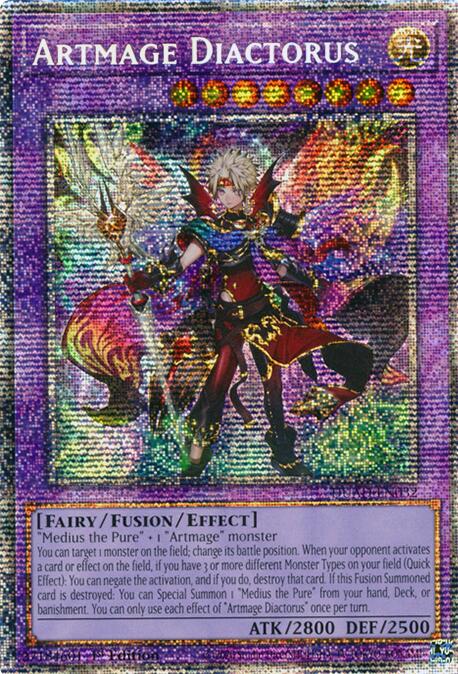Artmage Diactorus (Starlight Rare) [DUAD-EN032] Starlight Rare | Shuffle n Cut Hobbies & Games