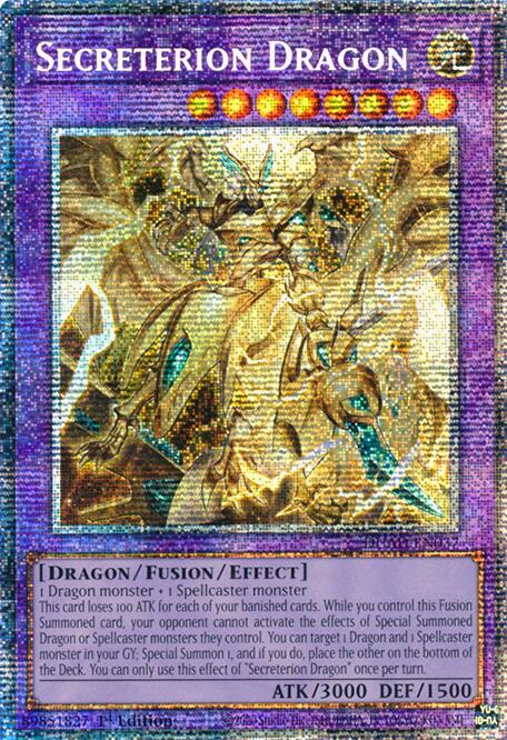 Secreterion Dragon (Starlight Rare) [DUAD-EN037] Starlight Rare | Shuffle n Cut Hobbies & Games