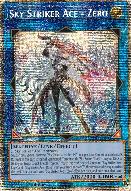 Sky Striker Ace = Zero (Starlight Rare) [DUAD-EN049] Starlight Rare | Shuffle n Cut Hobbies & Games