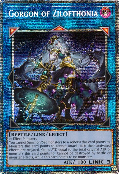 Gorgon of Zilofthonia (Starlight Rare) [DUAD-EN050] Starlight Rare | Shuffle n Cut Hobbies & Games