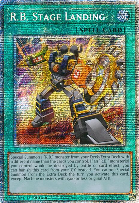 R.B. Stage Landing (Starlight Rare) [DUAD-EN096] Starlight Rare | Shuffle n Cut Hobbies & Games