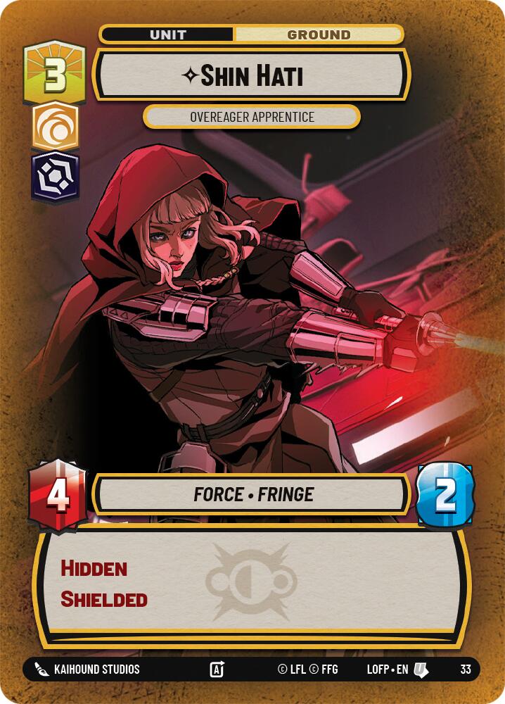 Shin Hati - Overeager Apprentice (33) (33) [Legends of the Force: Weekly Play] | Shuffle n Cut Hobbies & Games