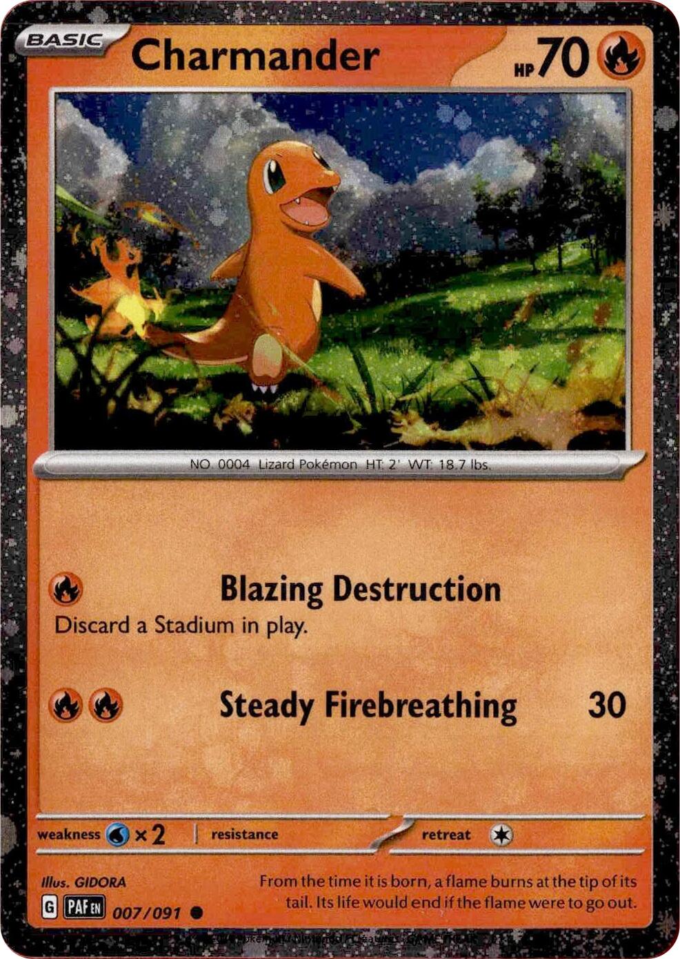 Charmander (007/091) (Cosmos Holo) [Miscellaneous Cards] | Shuffle n Cut Hobbies & Games