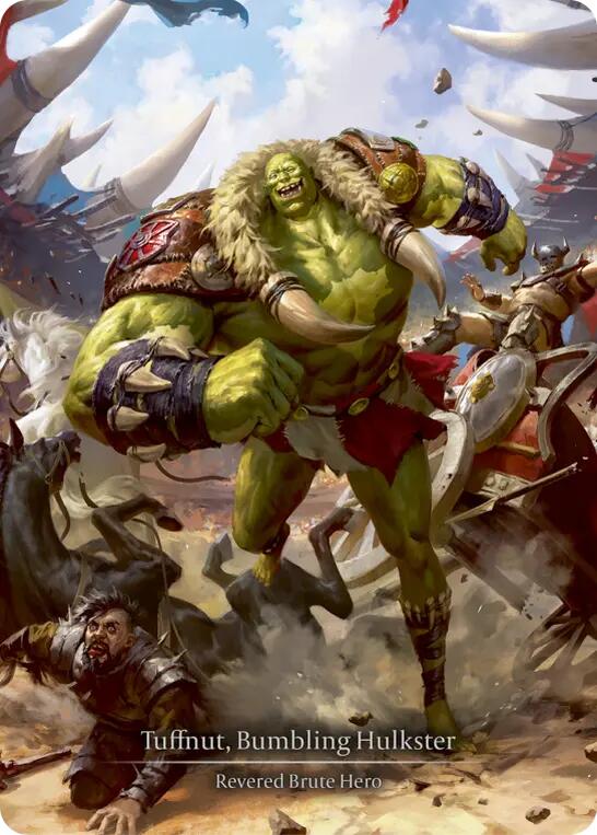 Tuffnut, Bumbling Hulkster (Marvel) [SUP001] (Super Slam)  Cold Foil | Shuffle n Cut Hobbies & Games