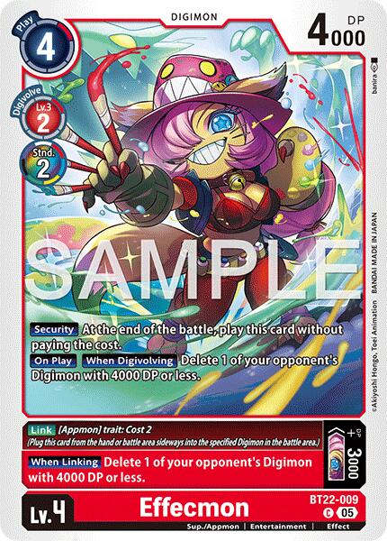 Effecmon [BT22-009] [Cyber Eden] | Shuffle n Cut Hobbies & Games