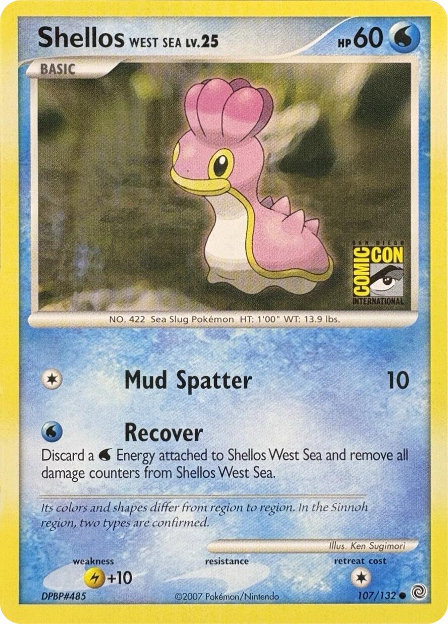 Shellos West Sea (107/132) (SDCC 2007) [Miscellaneous Cards] | Shuffle n Cut Hobbies & Games