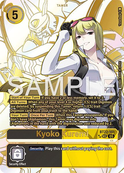 Kyoko Kuremi [BT22-101] (Rare Pull) [Cyber Eden] | Shuffle n Cut Hobbies & Games