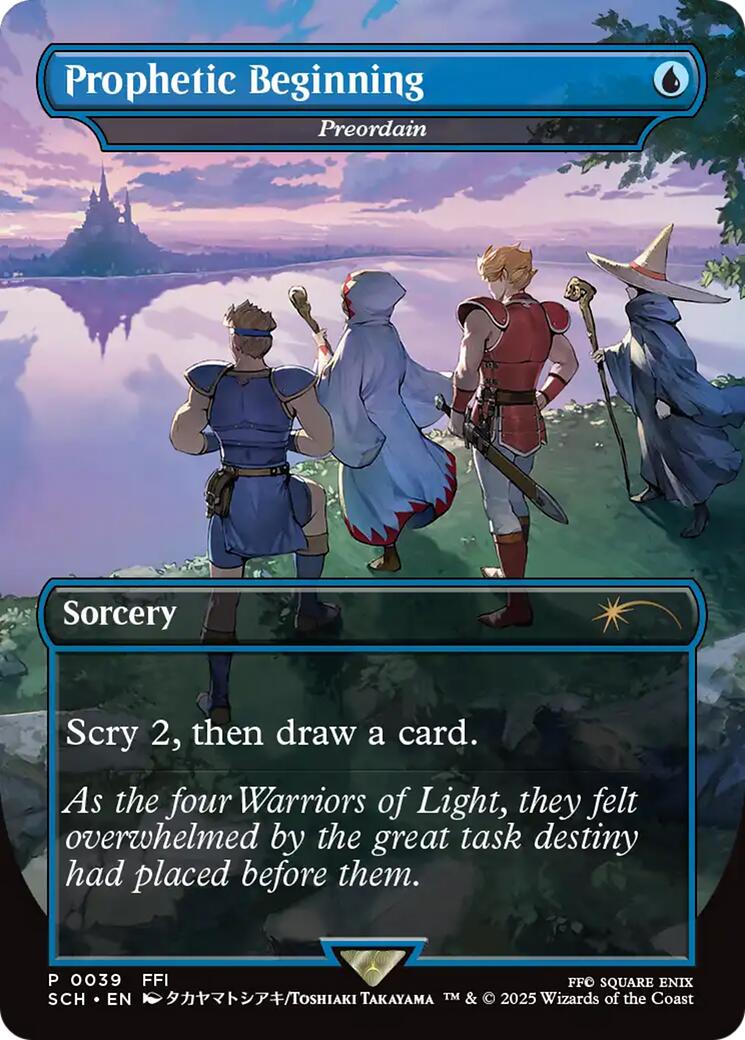 Prophetic Beginning - Preordain [Store Championships 2025] | Shuffle n Cut Hobbies & Games