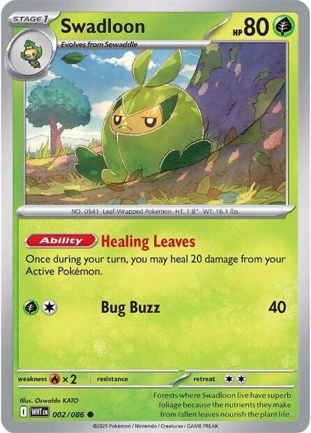 Swadloon (002/086) [Scarlet & Violet: White Flare] | Shuffle n Cut Hobbies & Games