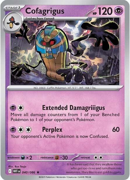 Cofagrigus (040/086) [Scarlet & Violet: White Flare] | Shuffle n Cut Hobbies & Games