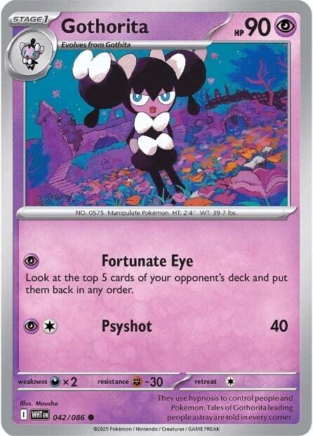Gothorita (042/086) [Scarlet & Violet: White Flare] | Shuffle n Cut Hobbies & Games