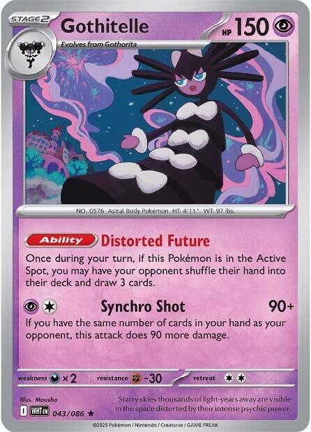 Gothitelle (043/086) [Scarlet & Violet: White Flare] | Shuffle n Cut Hobbies & Games