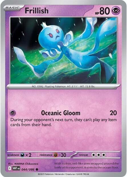 Frillish (044/086) [Scarlet & Violet: White Flare] | Shuffle n Cut Hobbies & Games