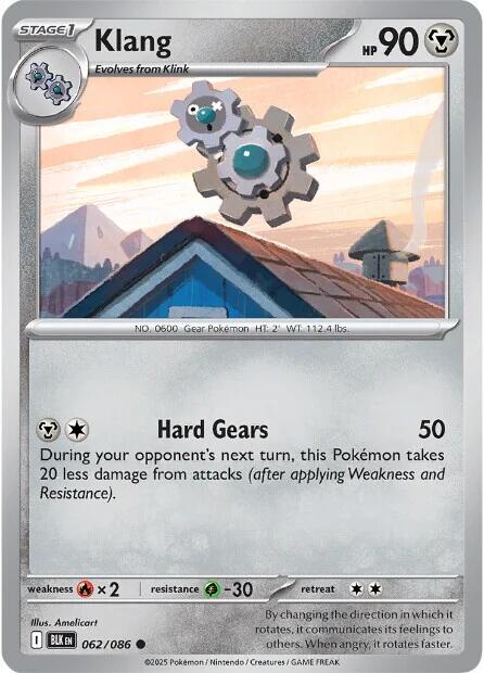 Klang (062/086) (Reverse Holo) [Scarlet & Violet: Black Bolt] | Shuffle n Cut Hobbies & Games