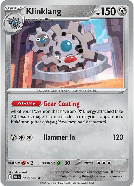 Klinklang (063/086) [Scarlet & Violet: Black Bolt] | Shuffle n Cut Hobbies & Games