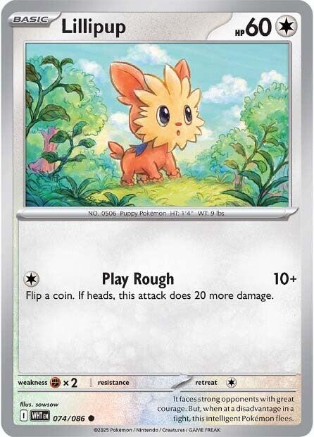 Lillipup (074/086) [Scarlet & Violet: White Flare] | Shuffle n Cut Hobbies & Games