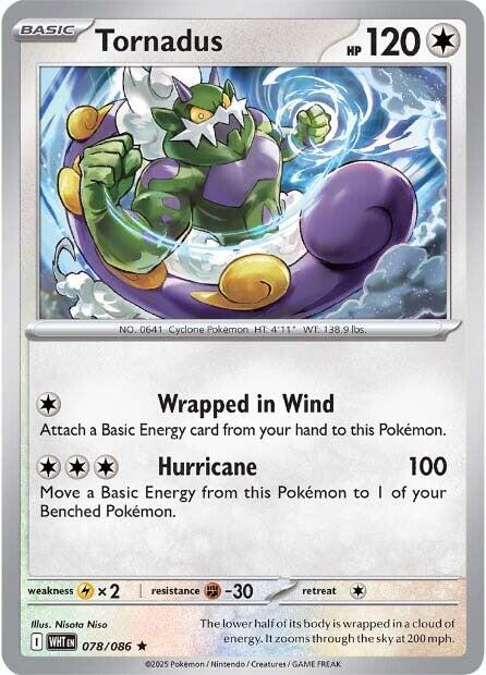 Tornadus (078/086) [Scarlet & Violet: White Flare] | Shuffle n Cut Hobbies & Games