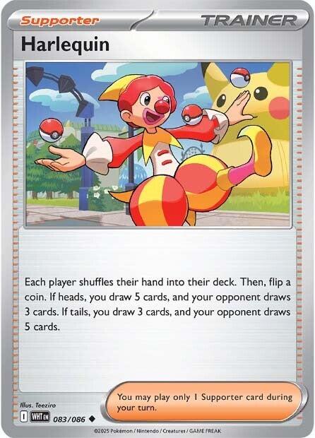 Harlequin (083/086) [Scarlet & Violet: White Flare] | Shuffle n Cut Hobbies & Games