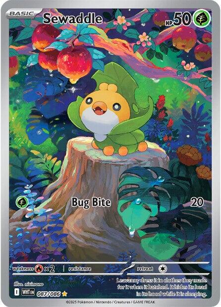 Sewaddle (087/086) [Scarlet & Violet: White Flare] | Shuffle n Cut Hobbies & Games