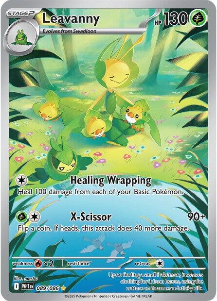 Leavanny (089/086) [Scarlet & Violet: White Flare] | Shuffle n Cut Hobbies & Games